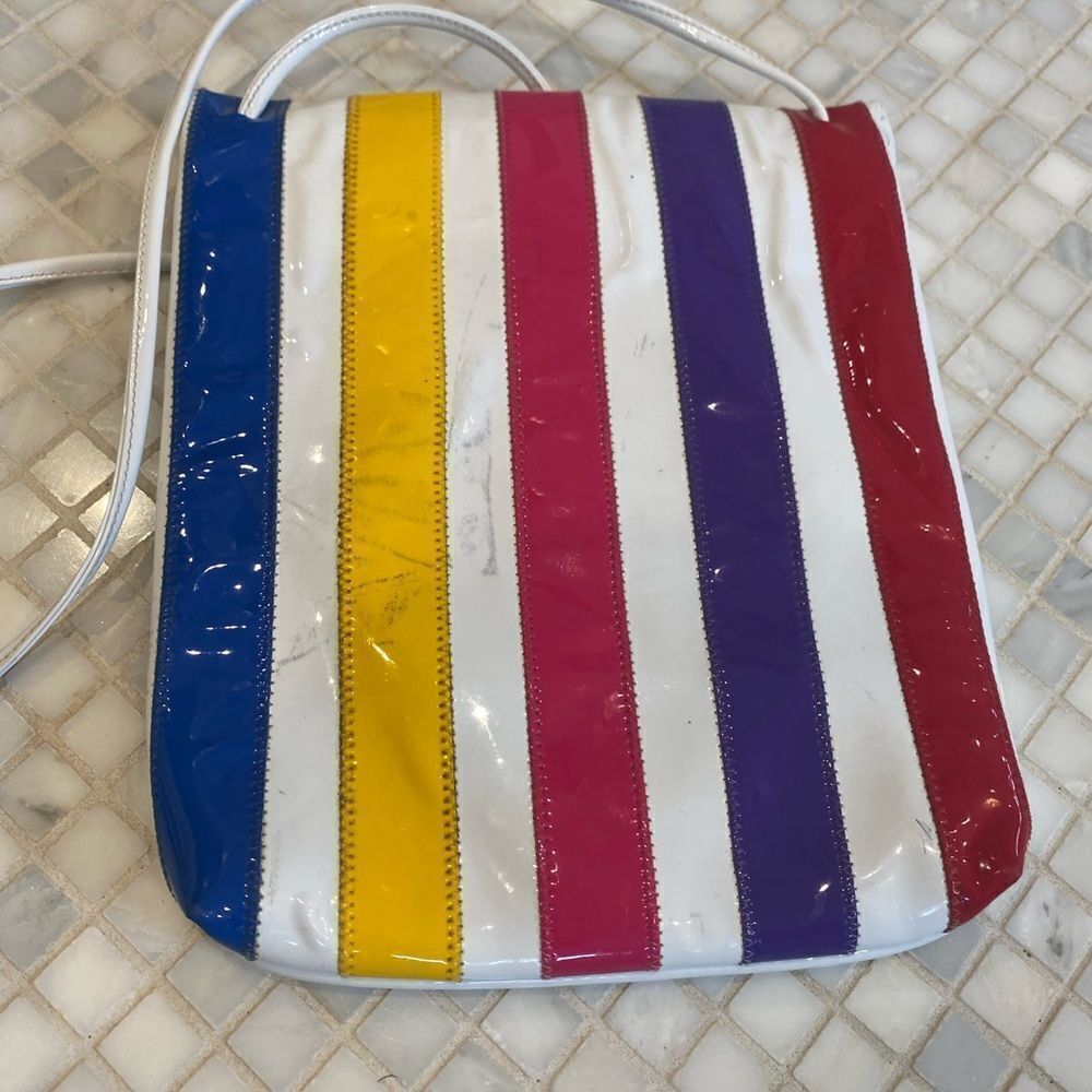 Carlos Falchi Vintage 80s Purse - Picture 2 of 9